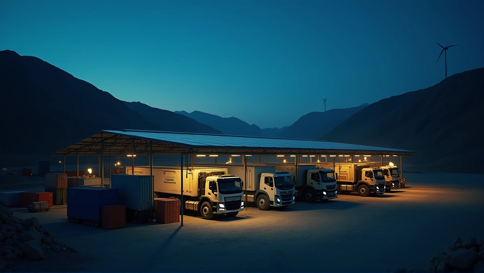 Evaluating Stand-Alone Renewable Systems for Remote Industrial Operations and Fleet Depots