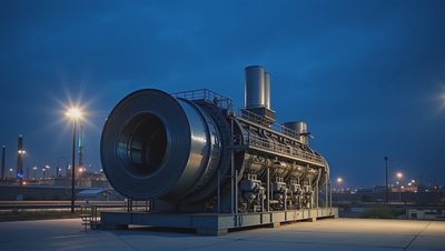PROENERGY PE6000 Turbine Delivers 50 MW Power with 99% Start Reliability for Industrial Operations