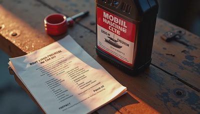 Marine Engine Oil vs Car Oil: What Actually Changes in the Sump