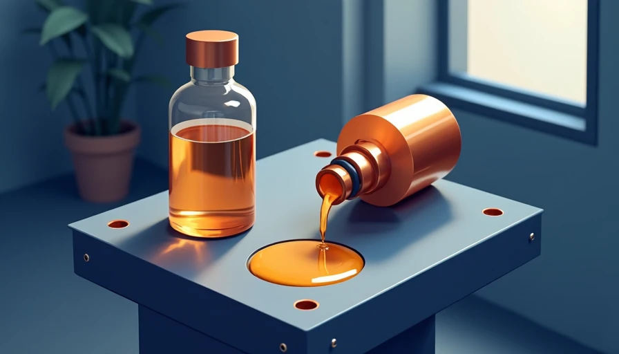 Illustration for soluble oil for cnc machine