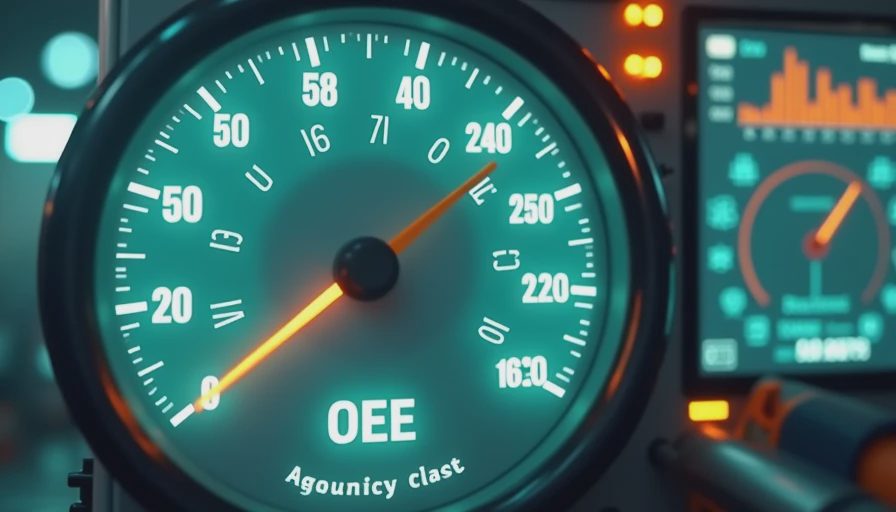 Visual context for OEE and equipment reliability