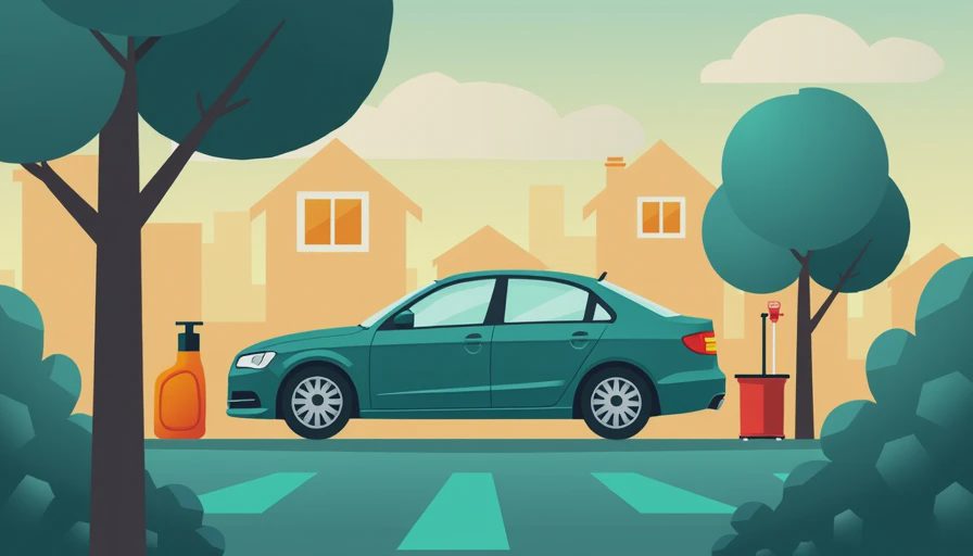 Visual context for oiling car