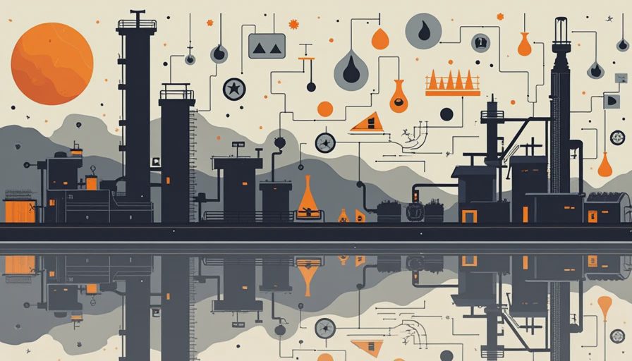 Visual context for what is synthetic oil made from