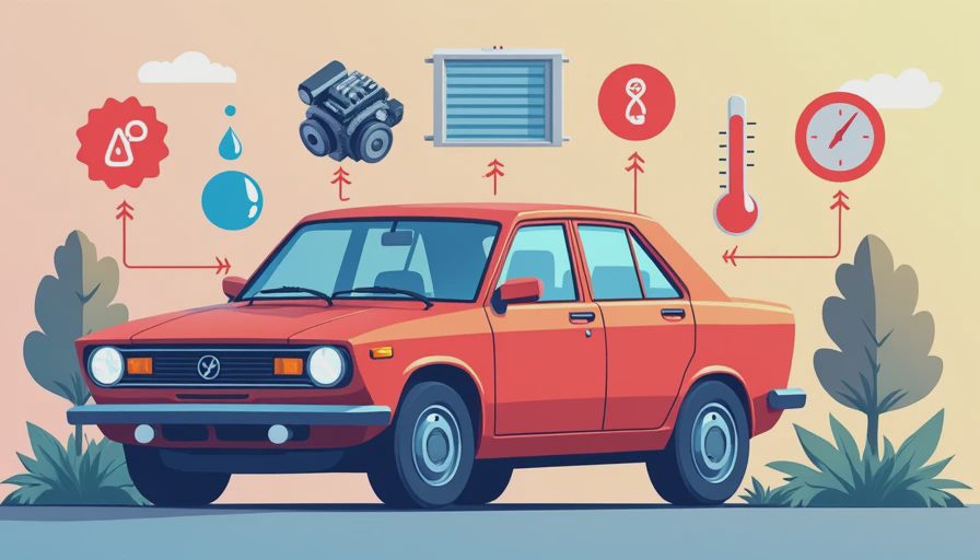 Visual context for engine coolant engine